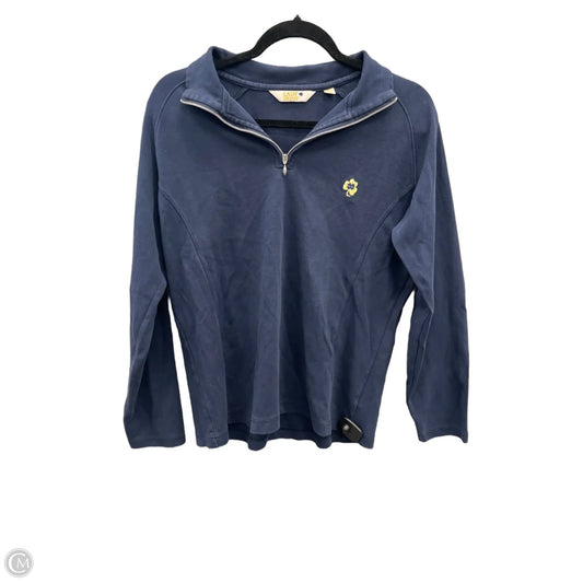 Top Long Sleeve By Clothes Mentor In Blue, Size: Xl