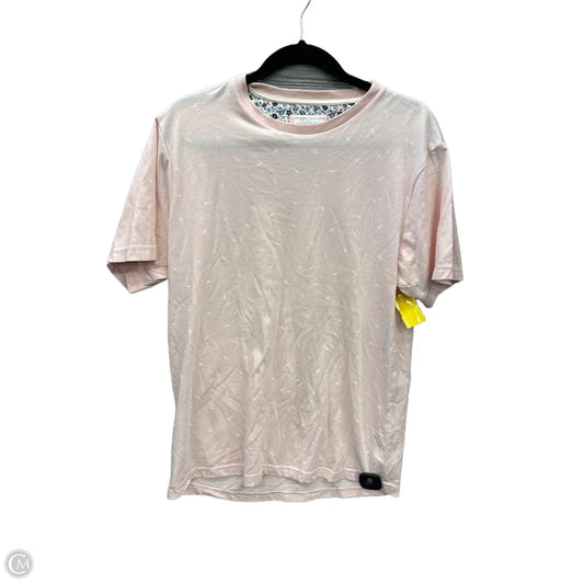 Top Short Sleeve By Clothes Mentor In Pink, Size: M