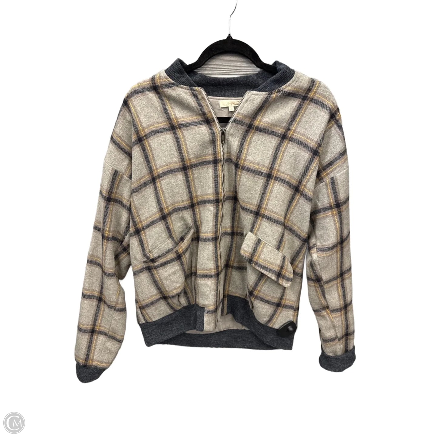 Jacket Other By Mystree In Plaid Pattern, Size: L