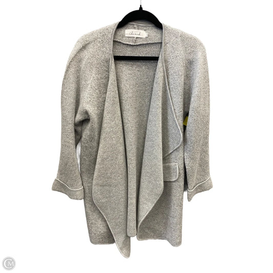 Cardigan By Chicwish In Grey, Size: L