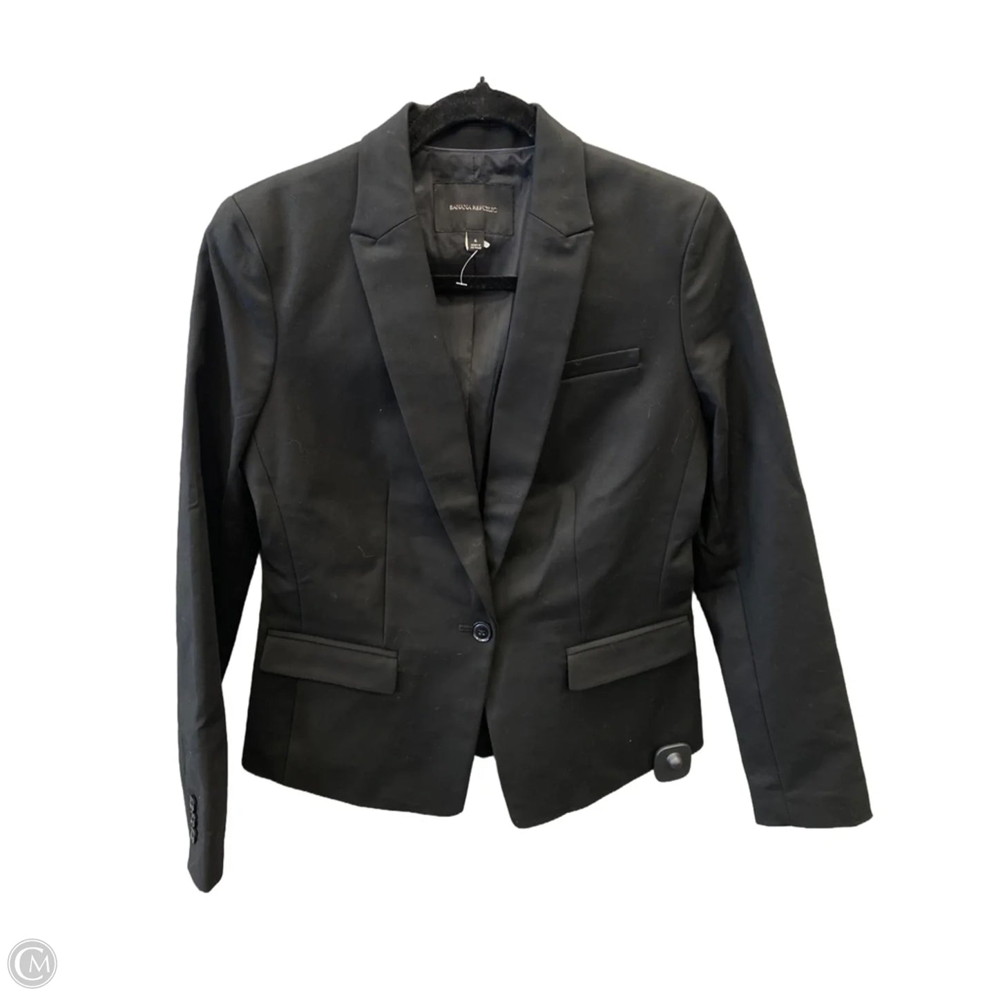 Blazer By Banana Republic In Black, Size: S