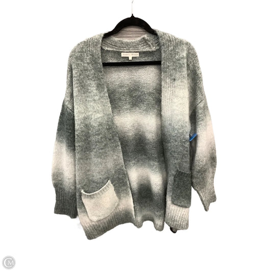 Sweater Cardigan By Clothes Mentor In Grey, Size: Xl