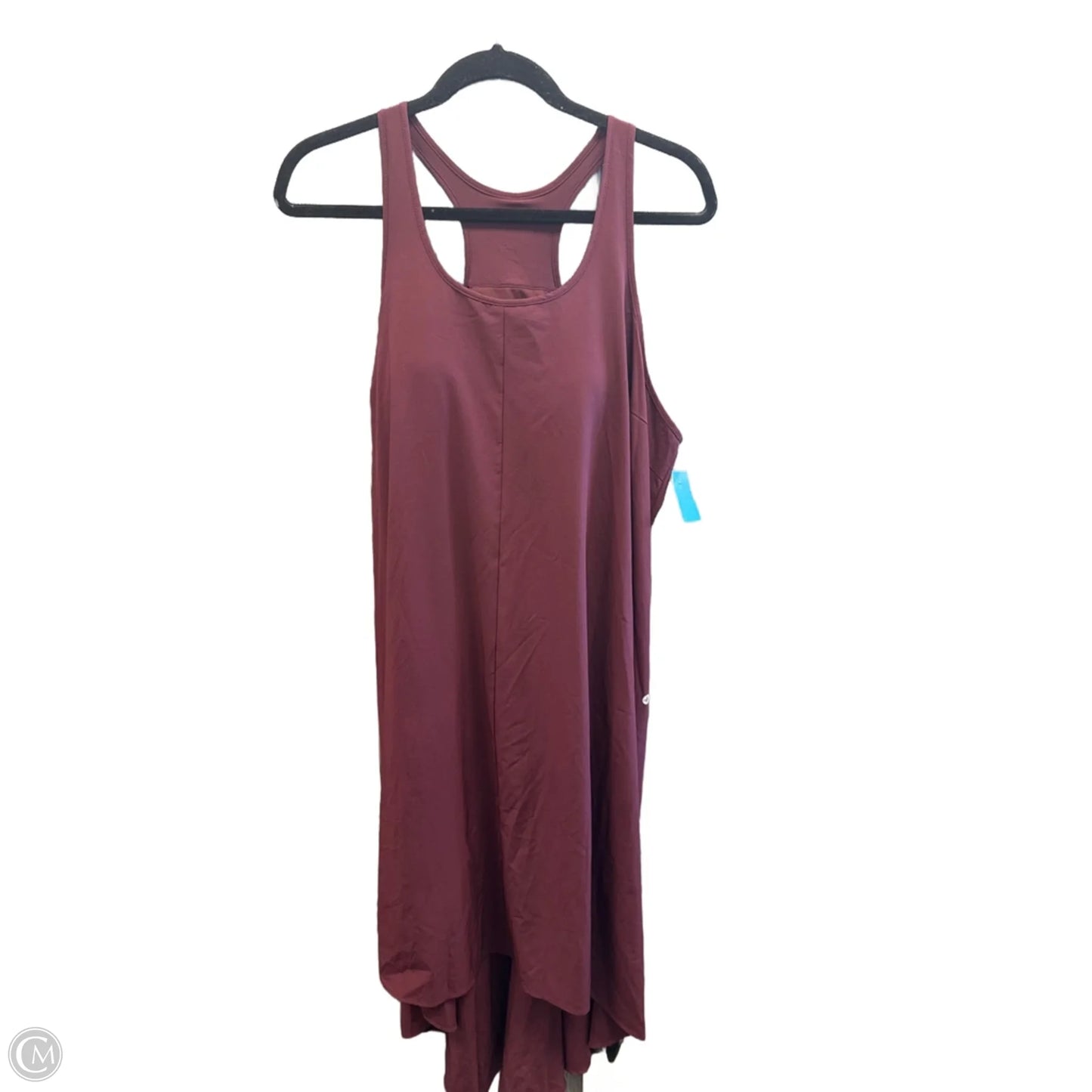 Athletic Dress By Halara In Maroon, Size: Xl