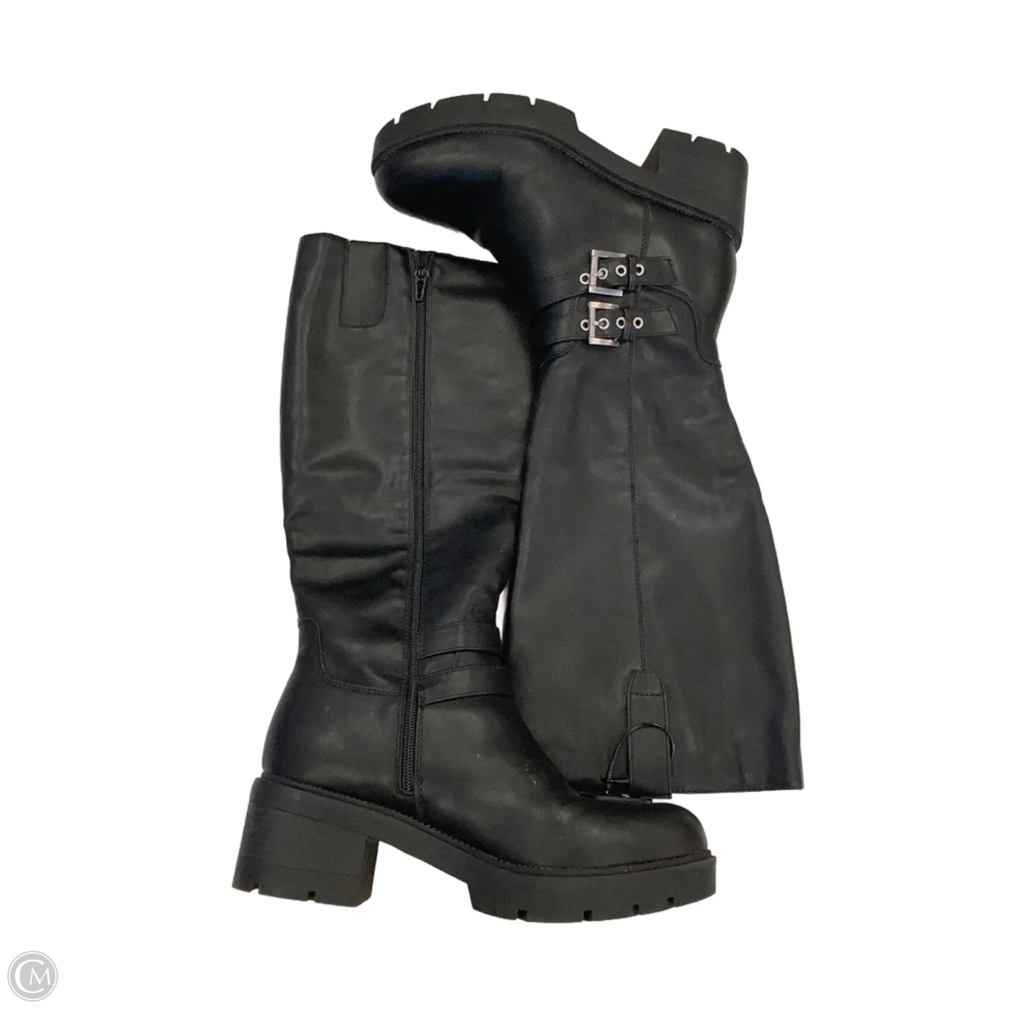 Boots Mid-calf Flats By Arizona In Black, Size: 9.5