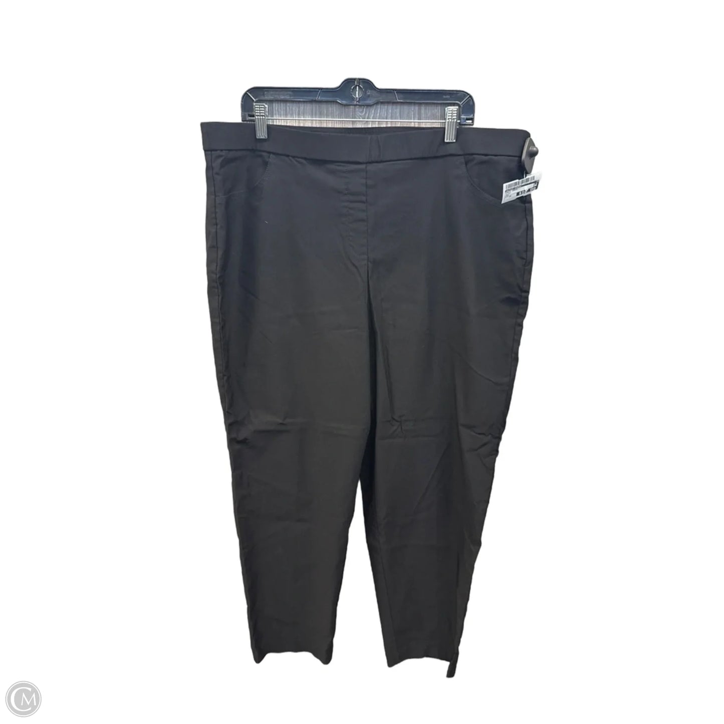 Pants Dress By Alfred Dunner In Black, Size: 18