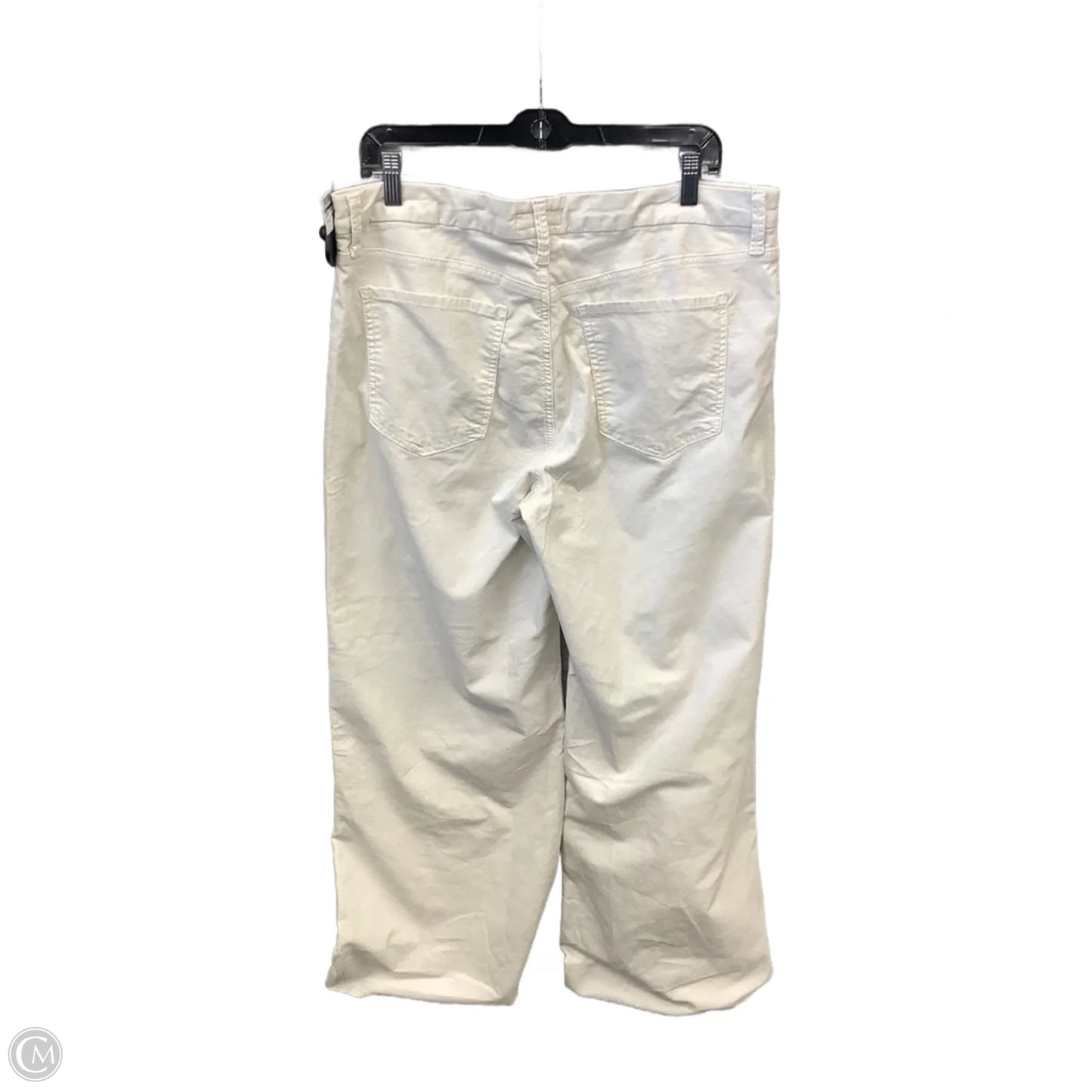 Jeans Wide Leg By Kut In Cream, Size: 14