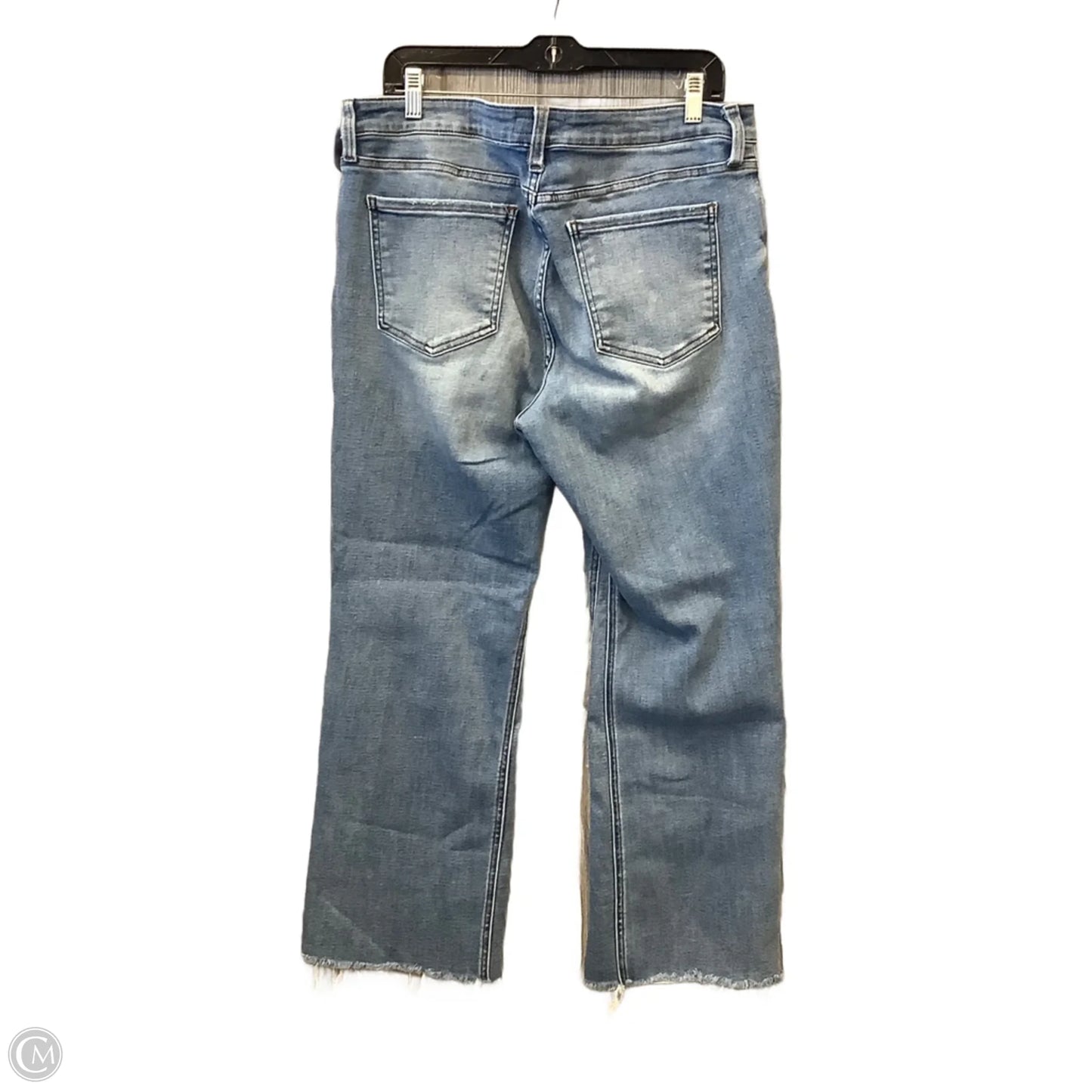 Jeans Straight By Kut In Blue Denim, Size: 14
