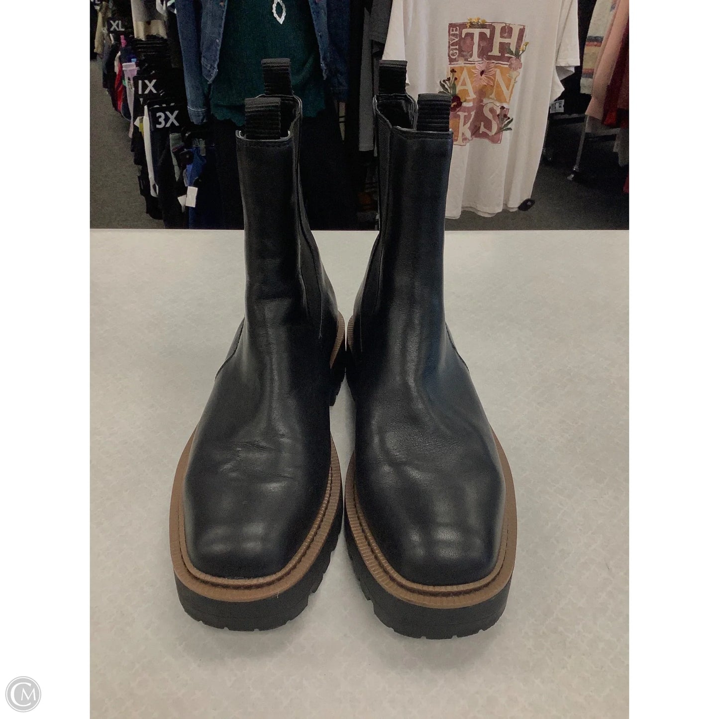 Boots Ankle Flats By Sam Edelman In Black, Size: 9.5