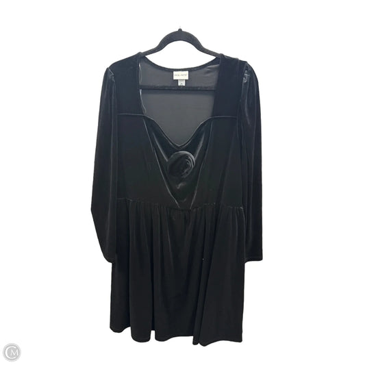 Dress Casual Midi By Ava & Viv In Black, Size: 2x