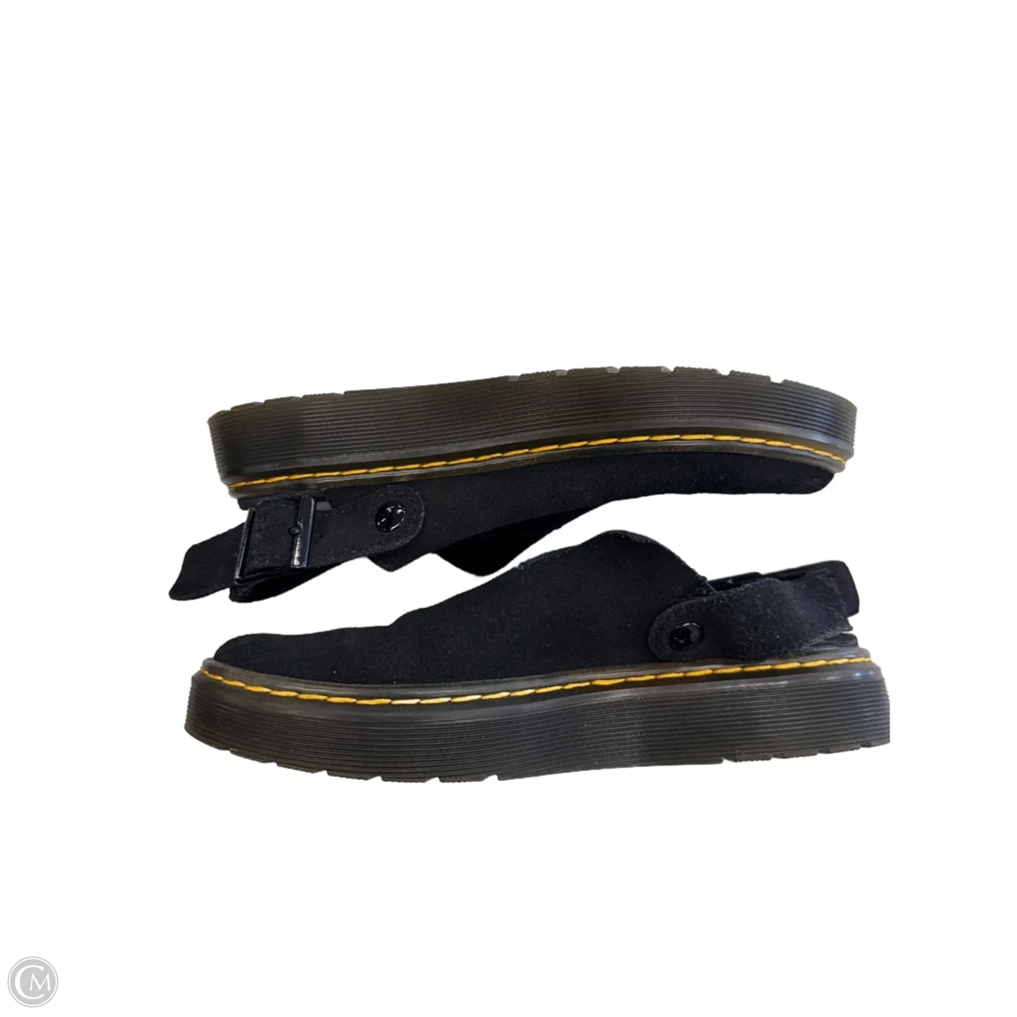 Shoes Flats By Dr Martens In Black, Size: 6