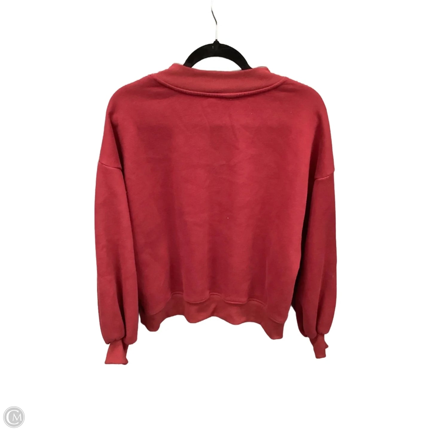 Sweatshirt Crewneck By Papermoon In Red, Size: S