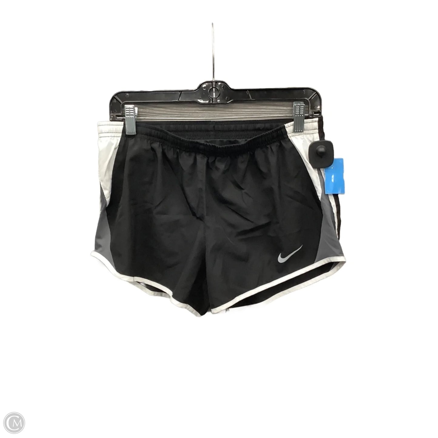 Athletic Shorts By Nike Apparel In Black & White, Size: M