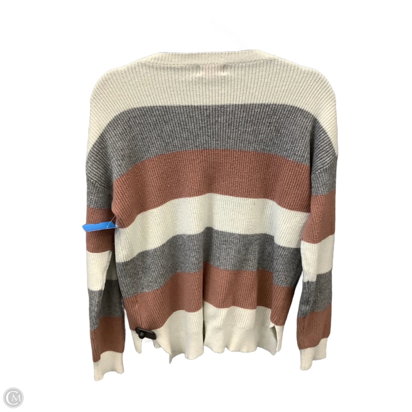 Sweater By Pink Lily In Striped Pattern, Size: S