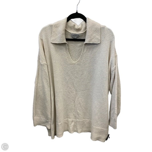 Sweater By Ava & Viv In Cream, Size: 3x