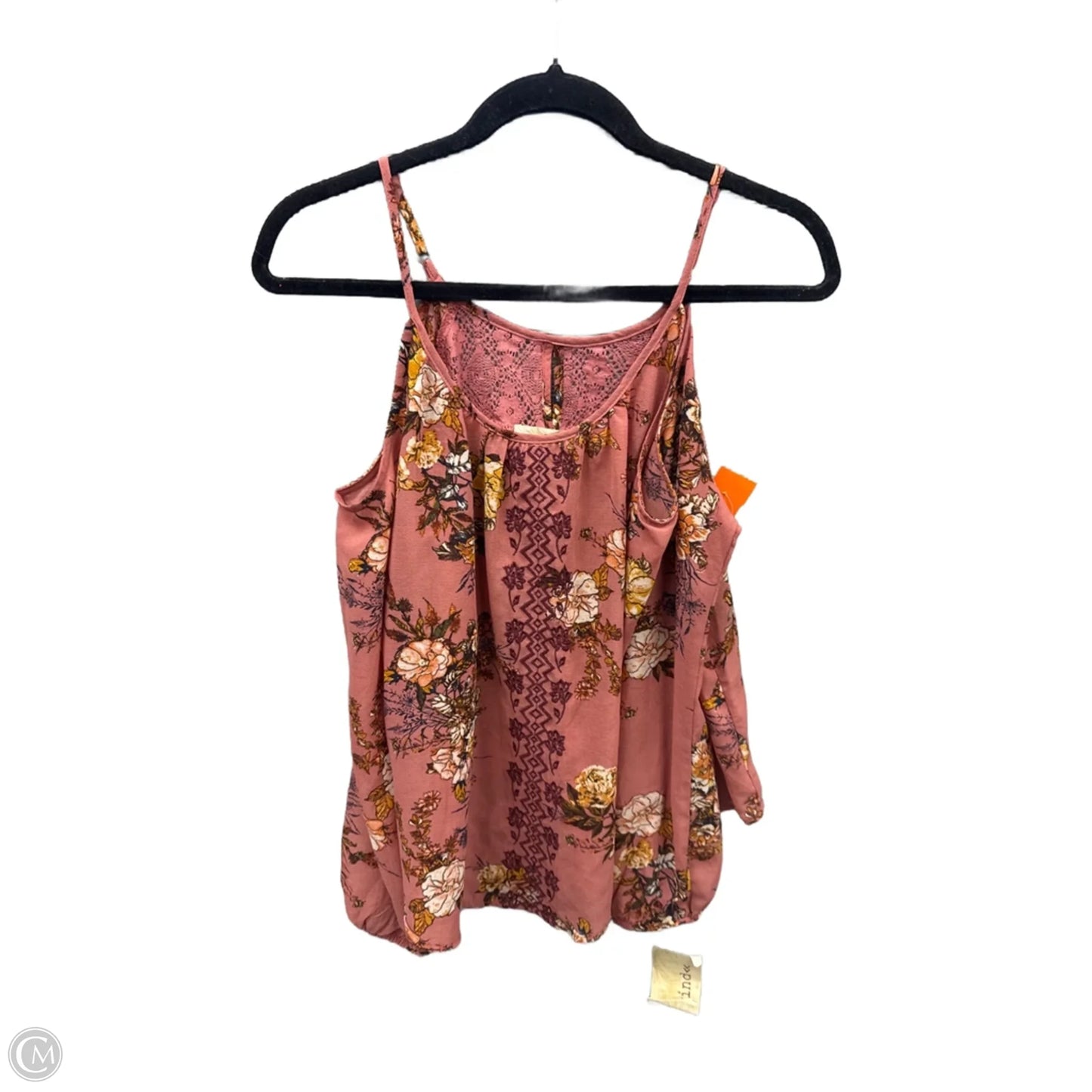 Top Long Sleeve By Rewind In Pink, Size: M