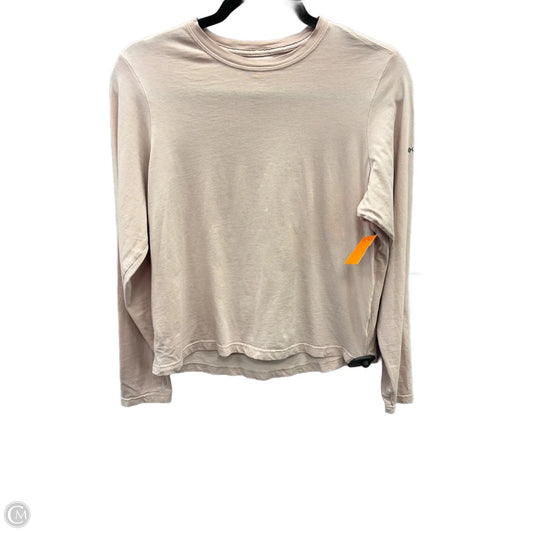 Top Long Sleeve By Columbia In Pink, Size: Xs