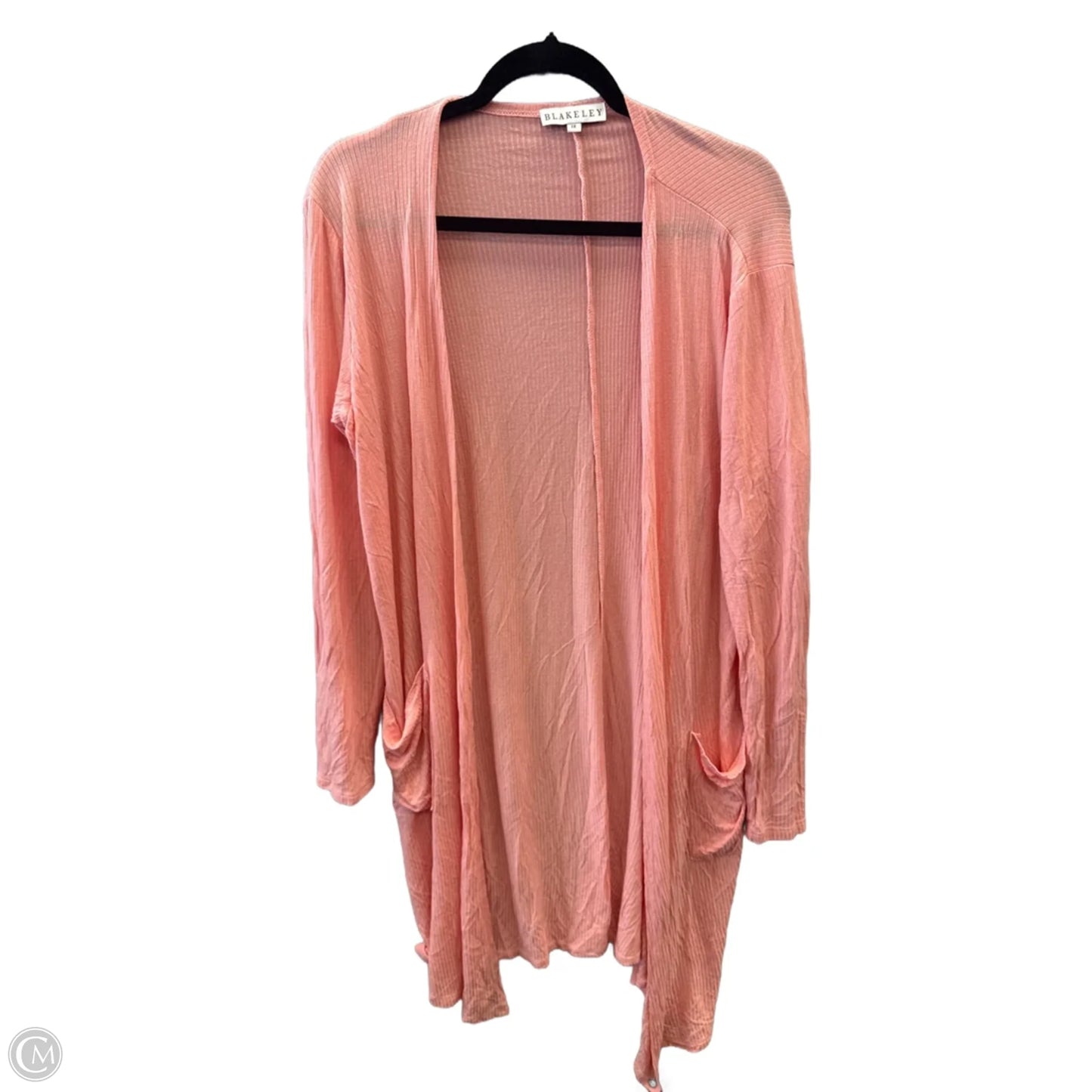 Cardigan By Blakeley In Pink, Size: 1x