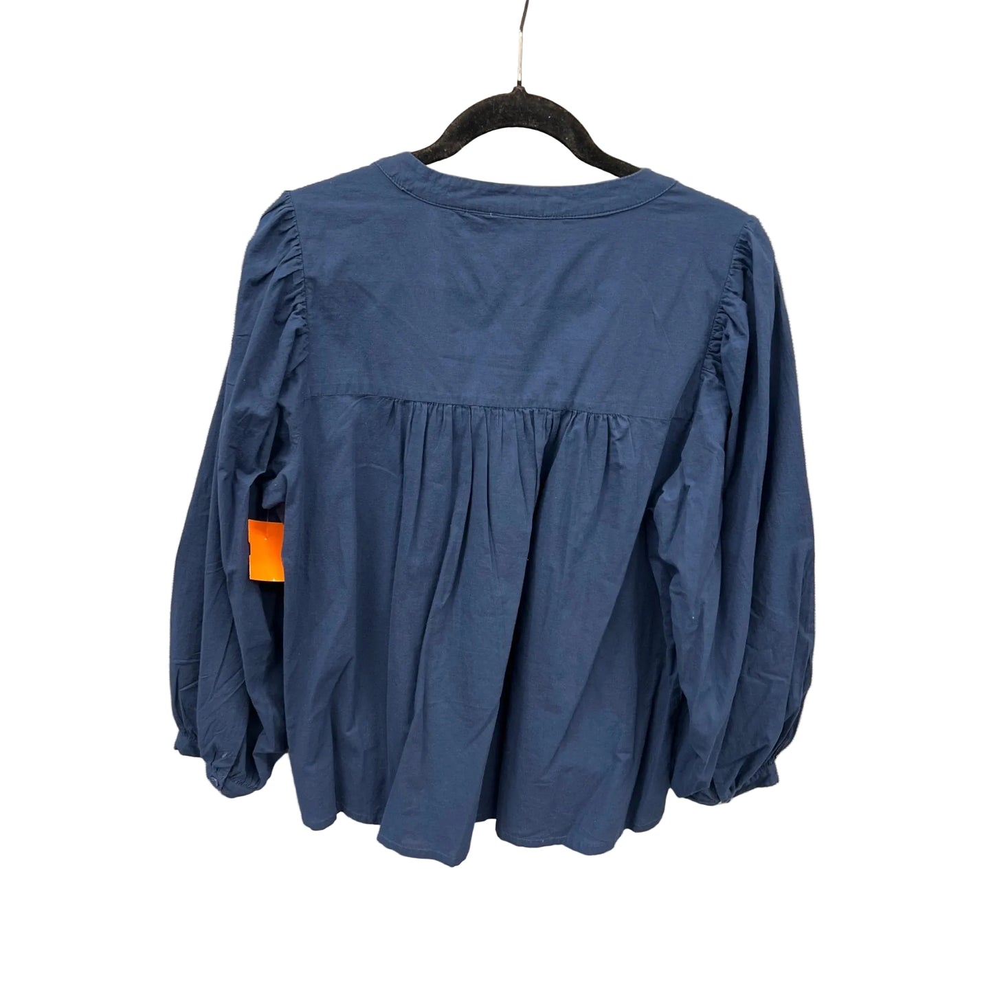 Top Long Sleeve By Calypso St Barth In Blue, Size: 1x