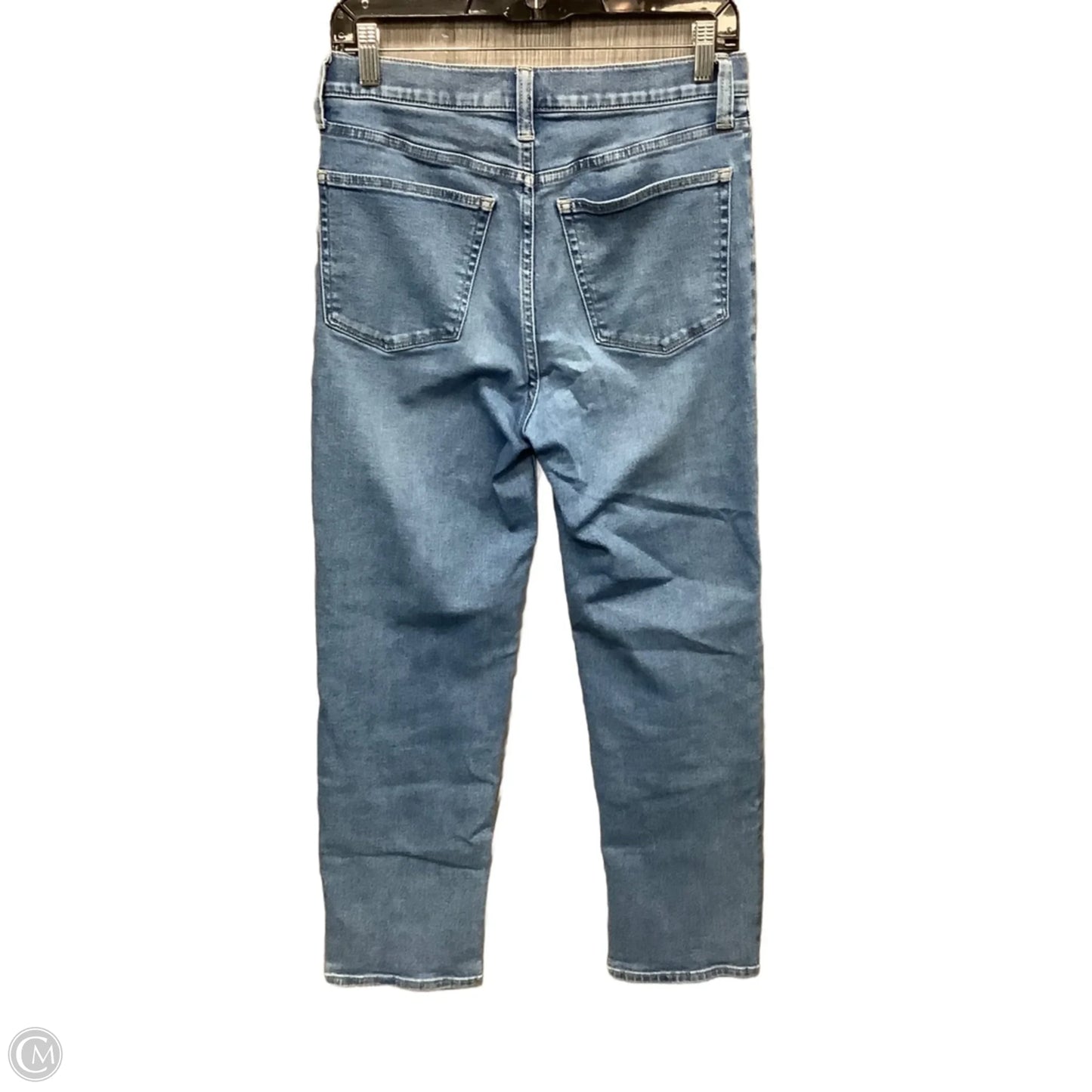 Jeans Straight By J. Crew In Blue Denim, Size: 4