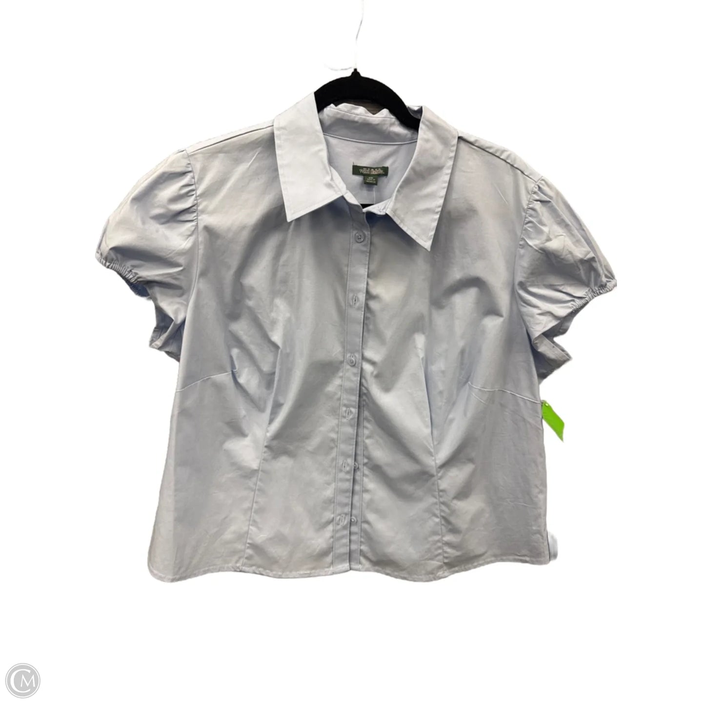 Top Short Sleeve By Wild Fable In Blue, Size: Xxl