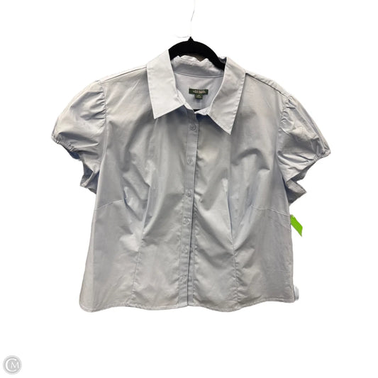 Top Short Sleeve By Wild Fable In Blue, Size: Xxl