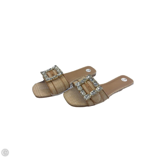 Sandals Flats By A New Day In Brown, Size: 6