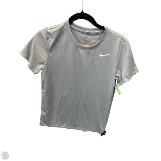 Athletic Top Short Sleeve By Nike Apparel In Green, Size: Xs