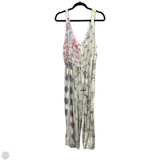Jumpsuit By Clothes Mentor In Multi-colored, Size: L
