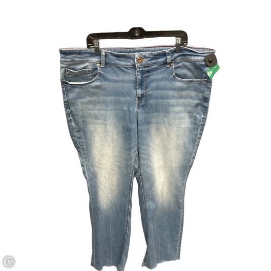 Jeans Straight By Maurices In Animal Print, Size: 24