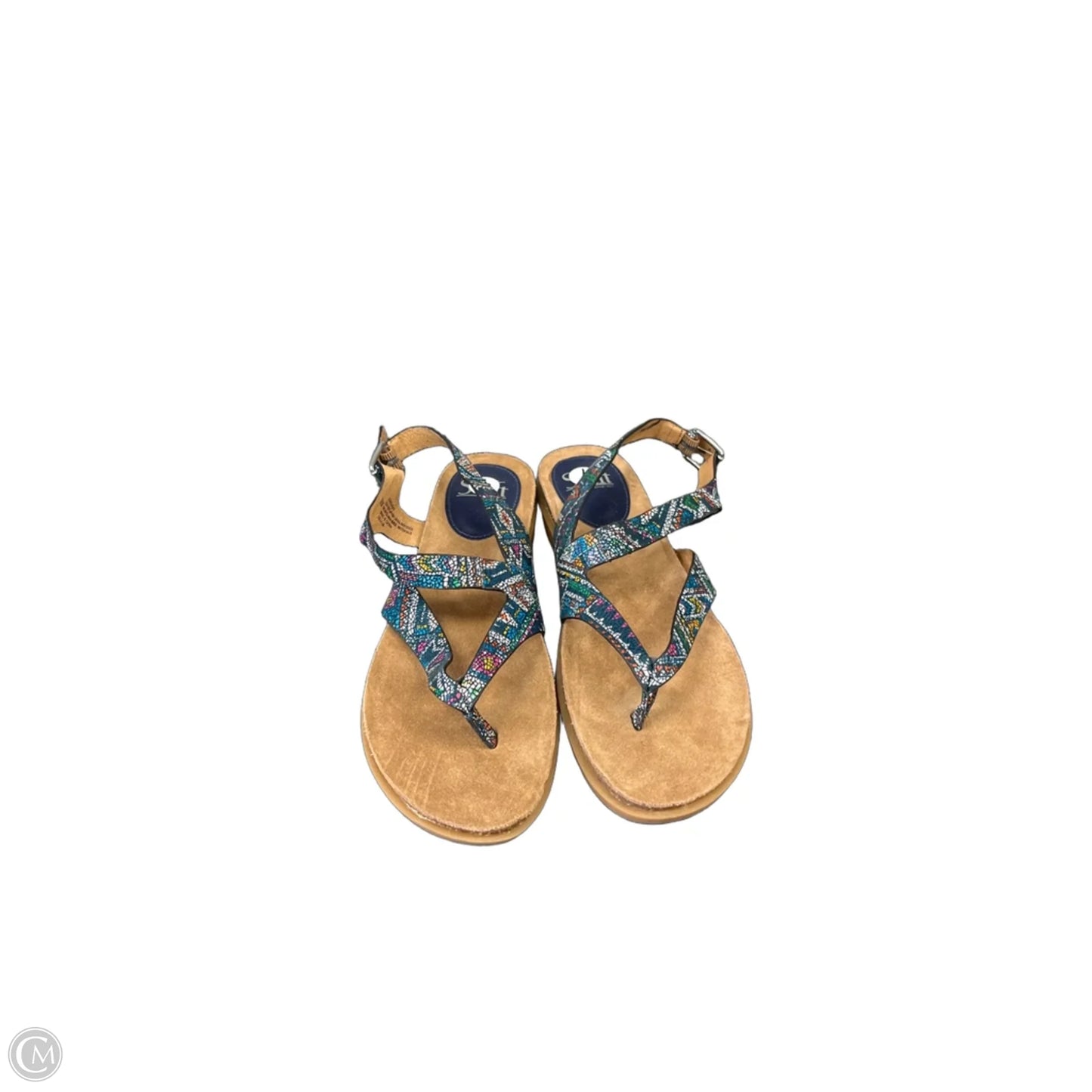 Sandals Flats By Sofft In Blue, Size: 9