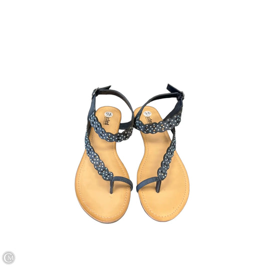 Sandals Flats By Unlisted In Blue, Size: 9.5