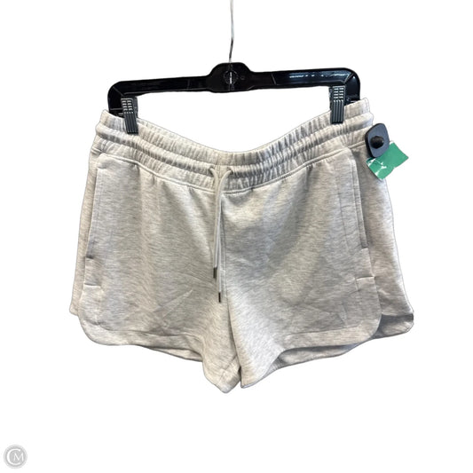 Athletic Shorts By Yogalicious In Grey, Size: Xl