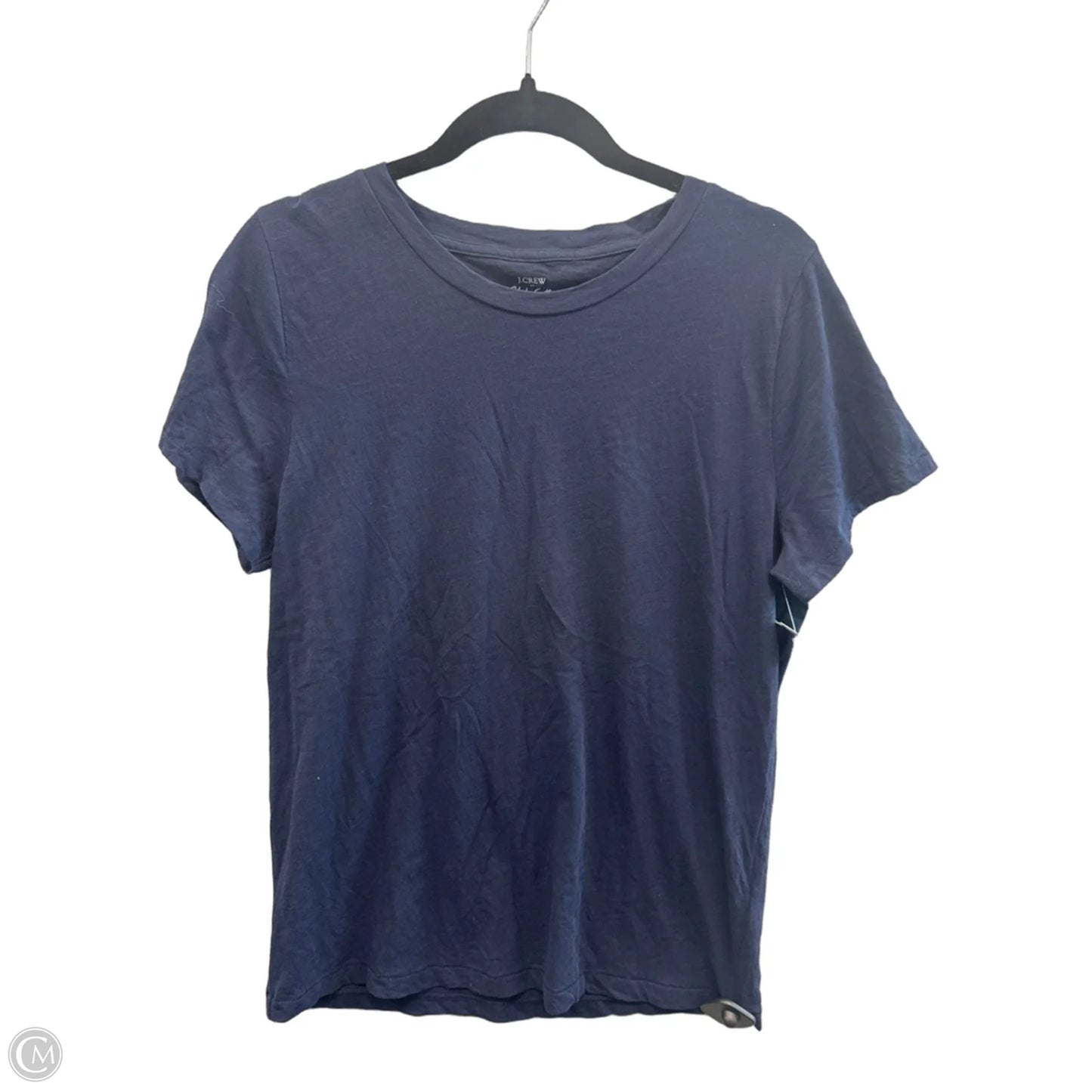 Top Short Sleeve Basic By J. Crew In Blue, Size: Xl