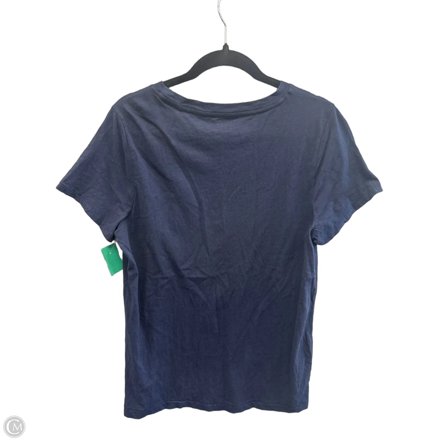 Top Short Sleeve Basic By J. Crew In Blue, Size: Xl