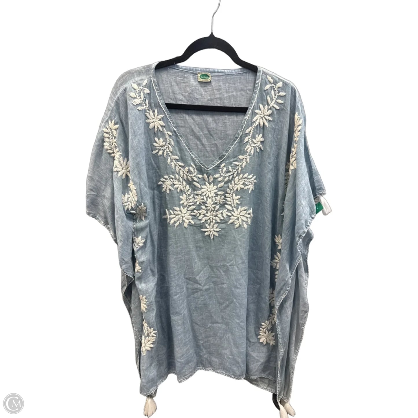 Shawl By Cme In Blue, Size: Osfm