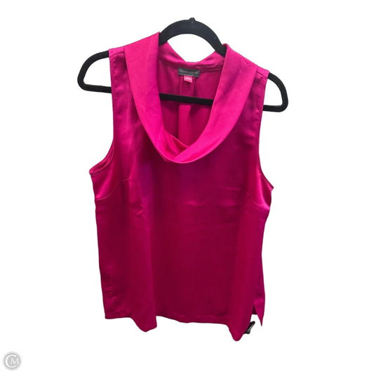 Top Sleeveless By Vince Camuto In Pink, Size: L