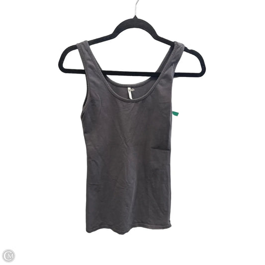 Tank Top By Bke In Grey, Size: M