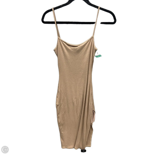 Dress Casual Midi By Windsor In Brown, Size: L