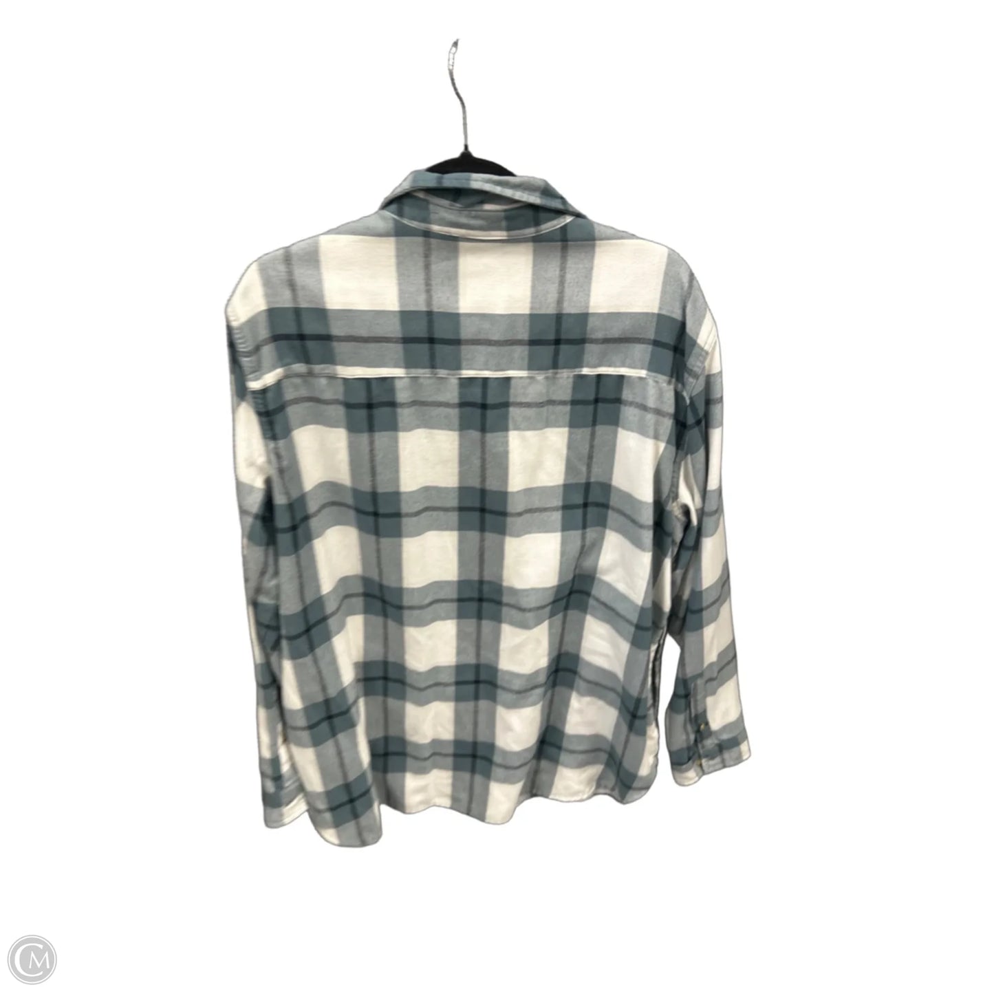Top Long Sleeve By Jachs Girlfirend In Plaid Pattern, Size: Xxl