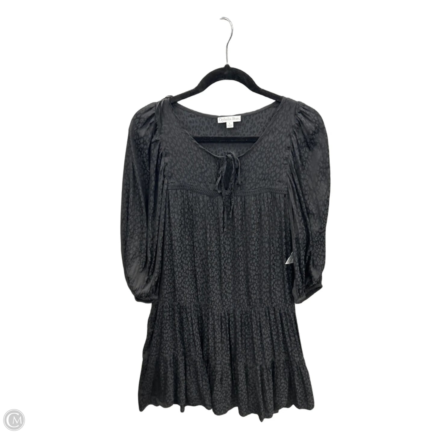 Dress Casual Midi By Ophelia Roe In Black, Size: L