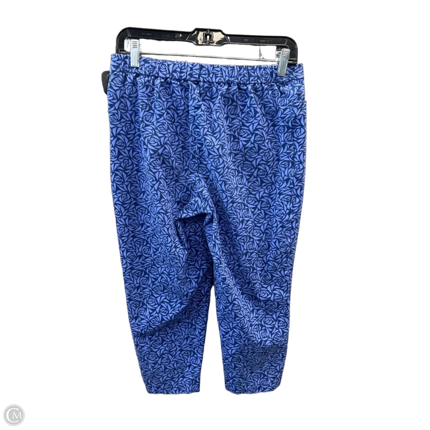 Capris By Isaac Mizrahi Live Qvc In Blue, Size: 8p