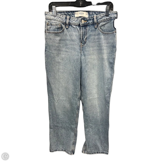 Jeans Wide Leg By Hollister In Blue Denim, Size: 4