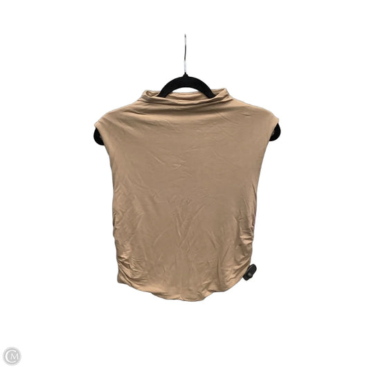 Top Sleeveless By A New Day In Brown, Size: M