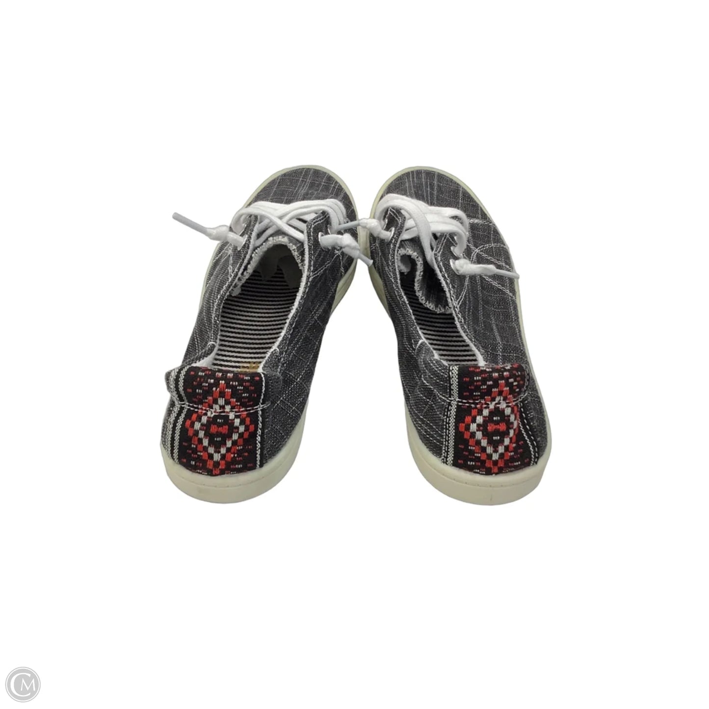 Shoes Flats By Madeline In Grey, Size: 10