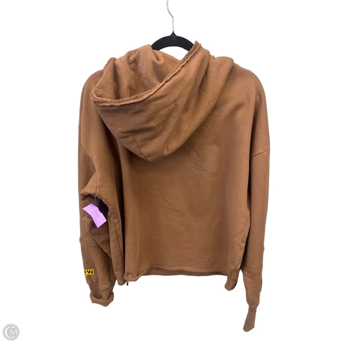 Sweatshirt Hoodie By Drew In Brown, Size: S