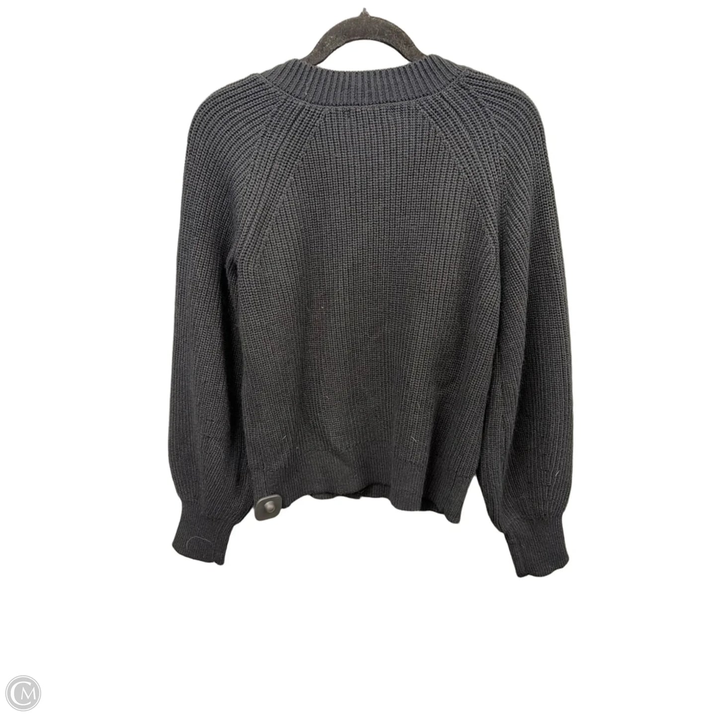 Sweater Cardigan By Banana Republic In Black, Size: L
