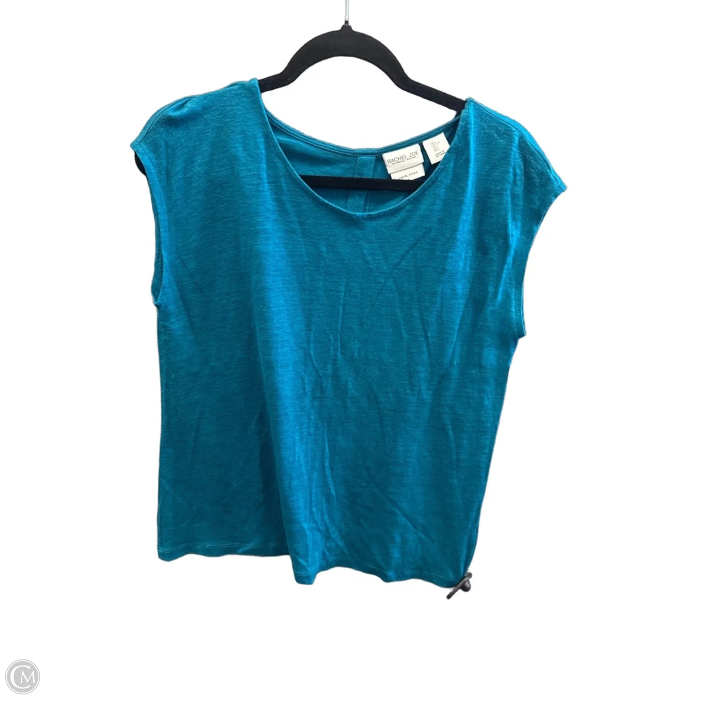Top Short Sleeve By Rachel Zoe In Blue, Size: L