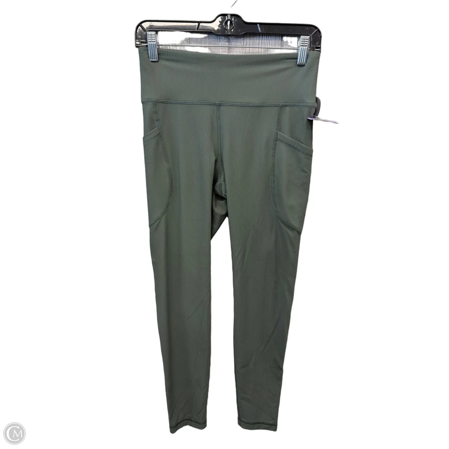 Athletic Leggings By Old Navy In Green, Size: M