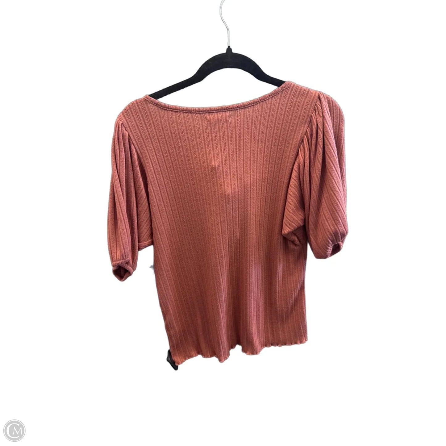 Top Short Sleeve By Maurices In Pink, Size: Xs