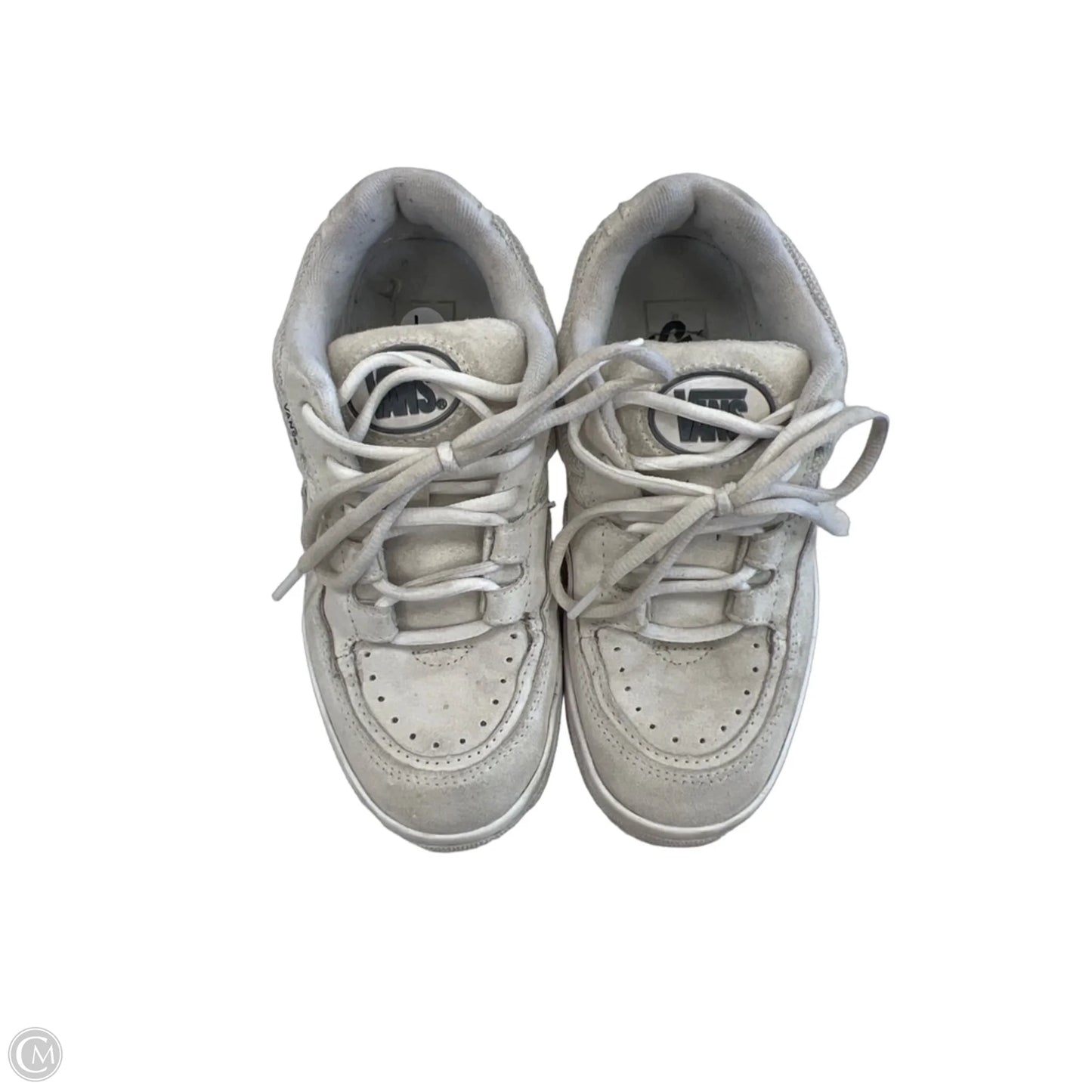 Shoes Sneakers By Vans In Cream, Size: 7